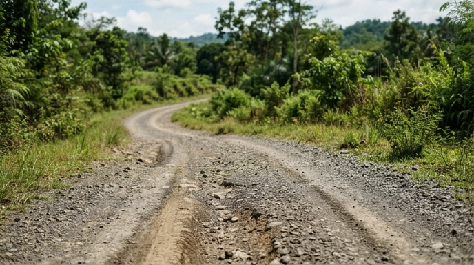 Akses Jalan Menuju Lokasi
